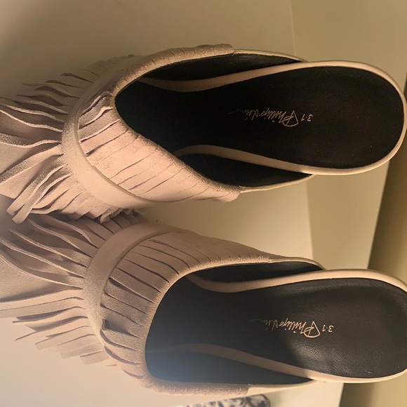 Philip Lim “Martini” Fringe Mules - Picture 5 of 6